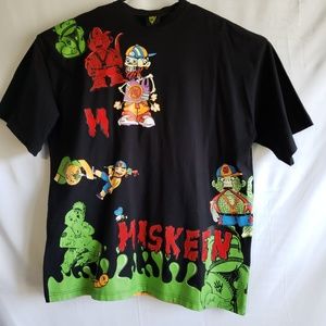Miskeen graphic T-Shirt Early 2000s Sz M Runs big